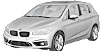 BMW F45 C12B2 Fault Code